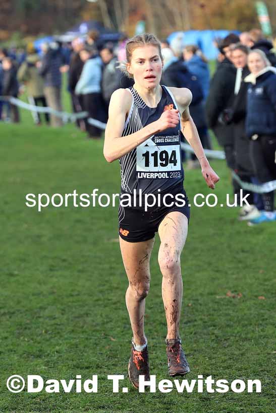 Senior Women and Under-23s, 2023 British Athletics Cross Challenge, Sefton Park, Liverpool. Photo: David T. Hewitson/Sports for All Pics